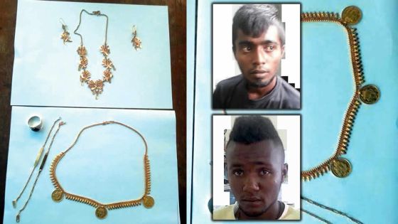 Vol chez une centenaire: au chômage, l’arrière-petit-fils repart avec Rs 100000 de bijoux