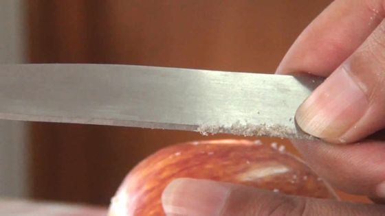 Démonstration: la pomme est-elle nocive ?