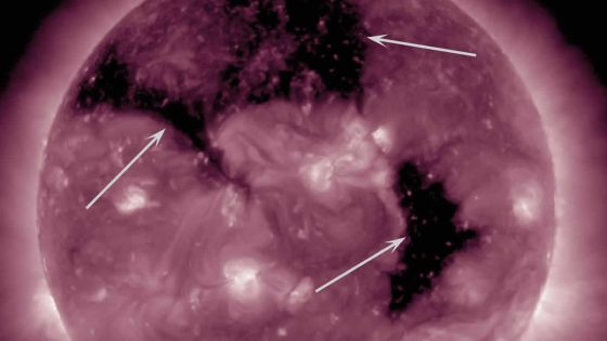 Des scientifiques intrigués par un trou à la surface du soleil