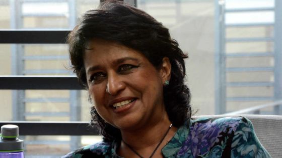 Ameenah Gurib-Fakim au siège de la Commission européenne