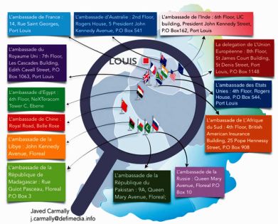Coups de feu à la rue St-Georges: la sécurité des ambassades renforcée
