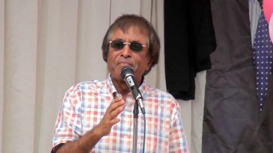 Anil Gayan: «Il n'y aura plus de chômage à la fin de notre mandat»