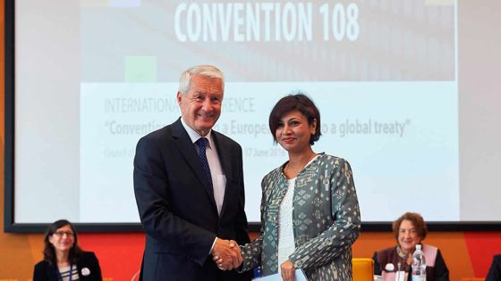 Protection des données personnelles: la convention en vigueur le 1er octobre 2016