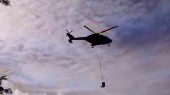 MV Benita : les hélicoptères de la police au four et au moulin