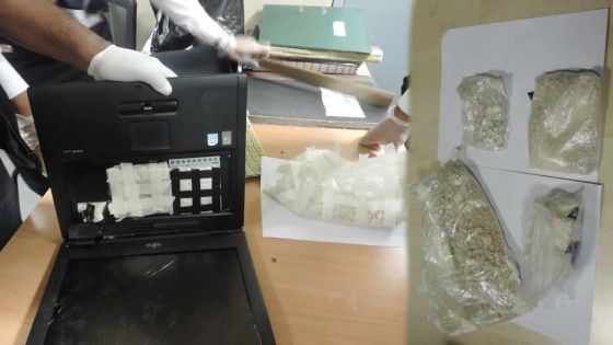 Aéroport : un chien renifleur détecte Rs 10 millions d’héroïne dans un «laptop»