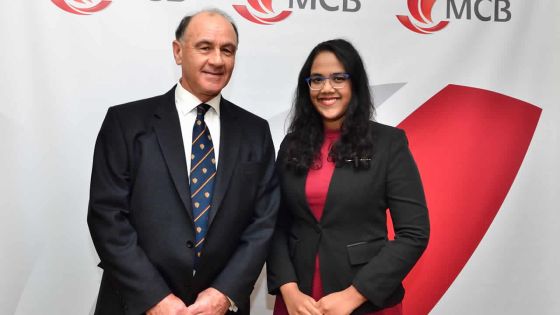 MCB Foundation Scholarship: Yasiirah Allykhan décroche la 28e bourse