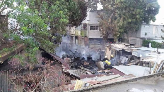 Mahébourg : quatre maisons ravagées par le feu