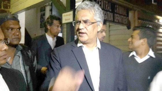 For “illegal” gathering: Lawyer Rama Valayden arrested and released