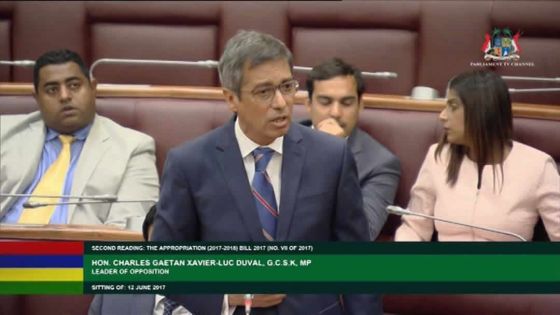 Betamax : «Do not make any stupid move», dit Xavier-Luc Duval au gouvernement