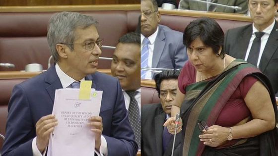 UTM : un «trio infernal» fait la pluie et le beau temps, selon Xavier-Luc Duval