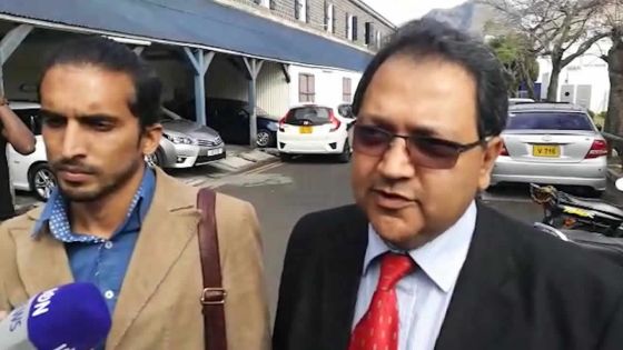 Me Robin Ramburn :  «Mon client Yasin Denmamode a été autorisé à rentrer chez lui»