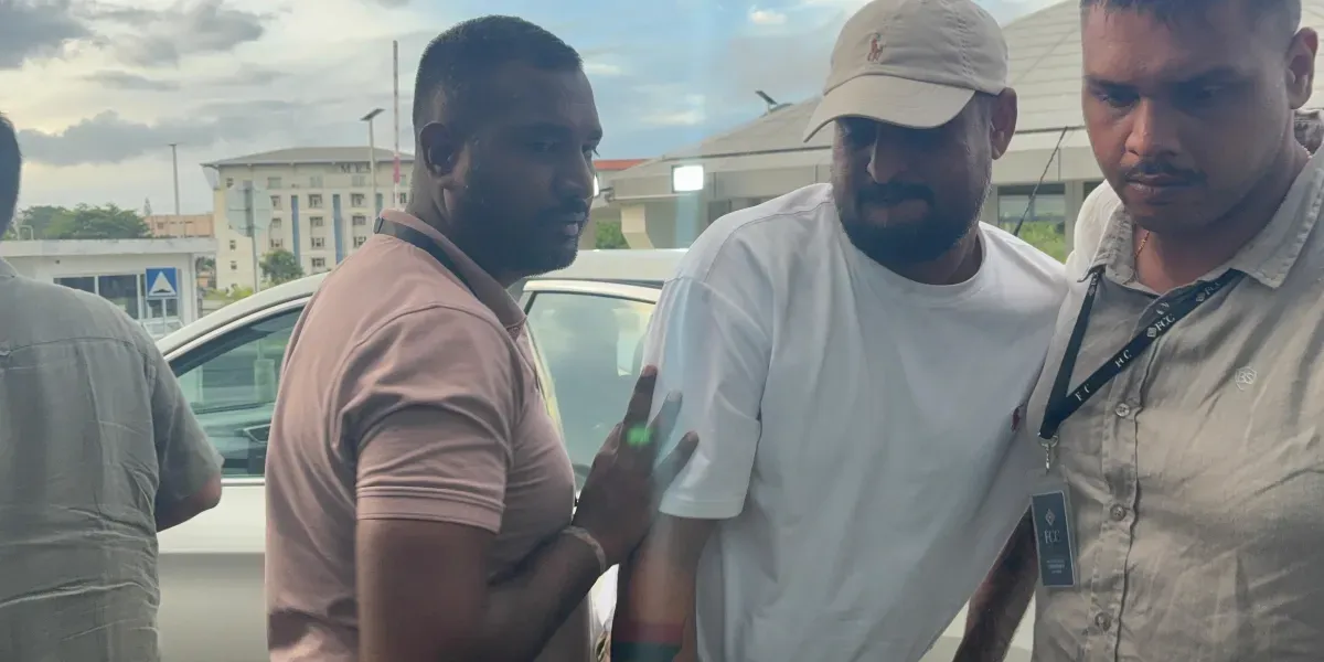 [En Images] Opération de la FCC à Goodlands  Poum Luchoo interpellé