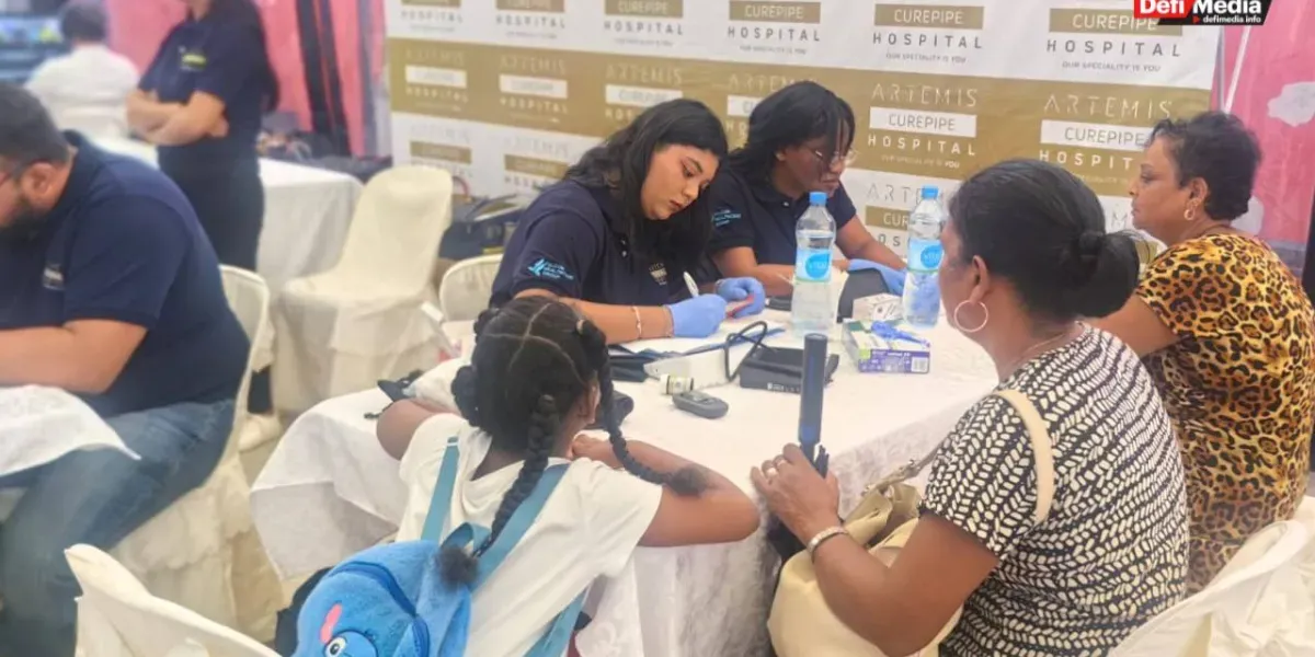 [En Images] Au Tribeca Mall  Radio Plus célèbre ses 24 ans avec un Health Day