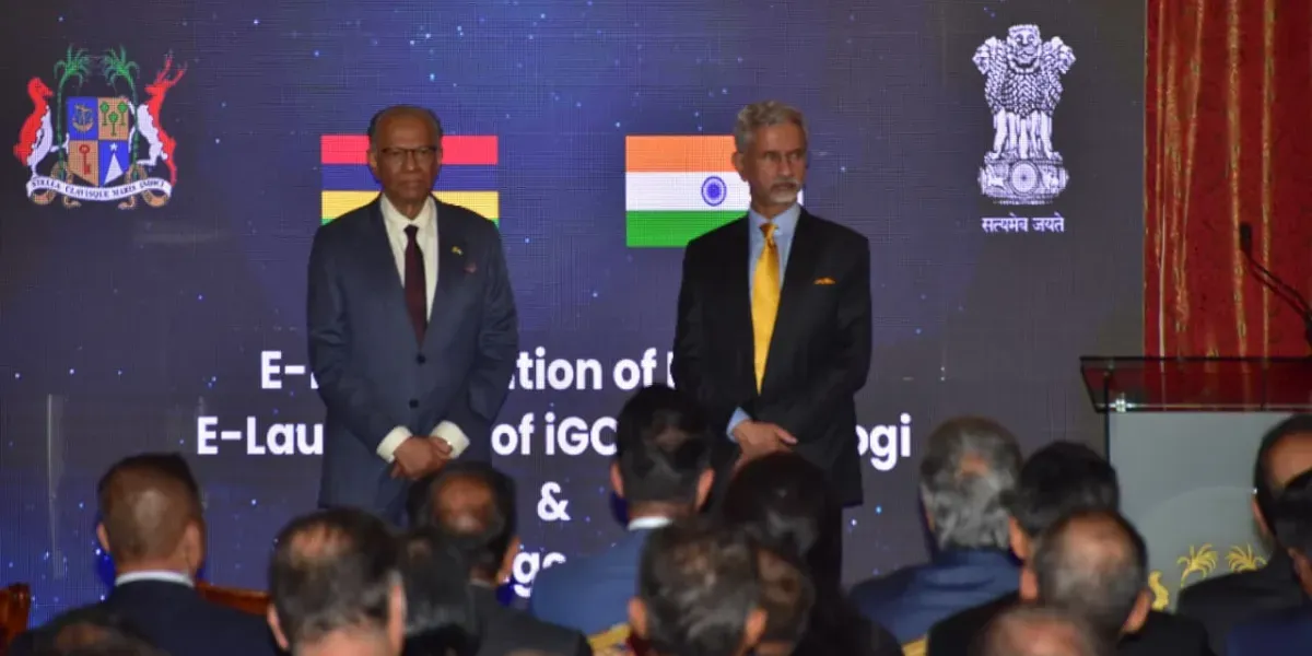 [En images] Le ministre indien des Affaires étrangères Subrahmanyam Jaishankar en visite officielle à Maurice