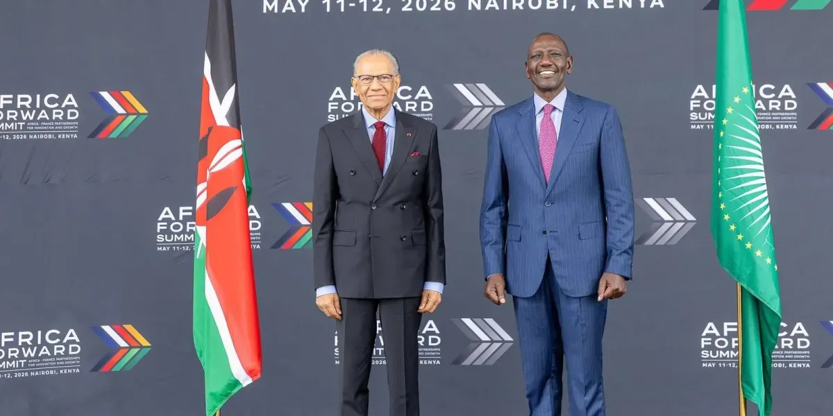 Sommet Africa Forward  le président kenyan William Ruto reçoit Navin Ramgoolam