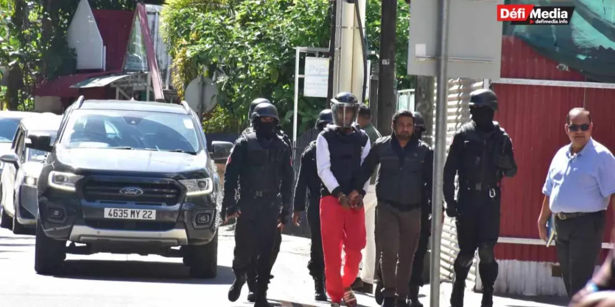 [En images] Meurtre de Gino Bodha : l'exercice de reconstitution des faits s'est poursuivi à Grand-Baie