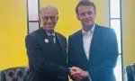 Sommet Africa Forward : rencontre entre Navin Ramgoolam et Emmanuel Macron 