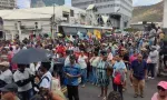 Les temps forts de la marche contre la réforme des pensions à Port-Louis