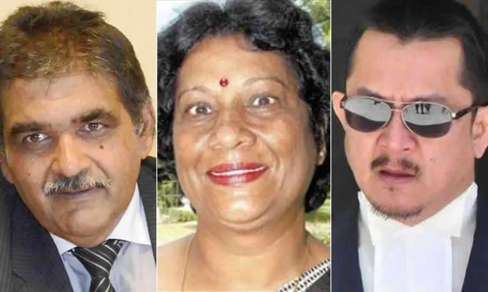 Phalraj Servansingh, Deviyanee Beesoondoyal et Dick Ng Sui Wah