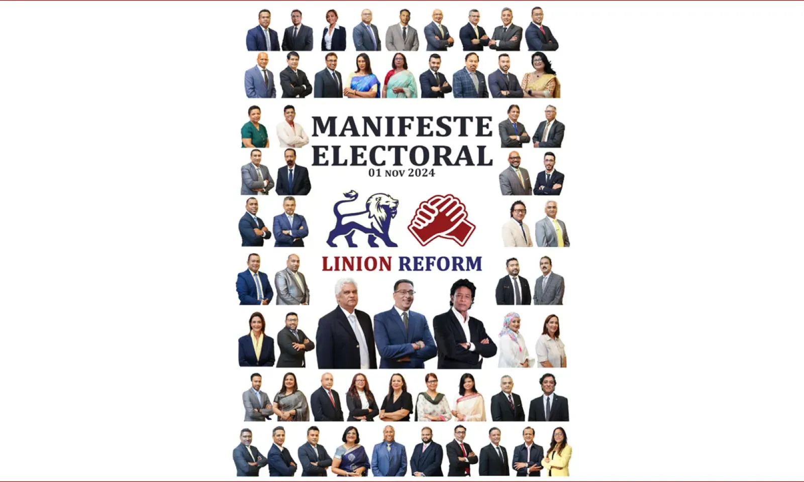 découvrez le manifeste électoral de Linion Reform