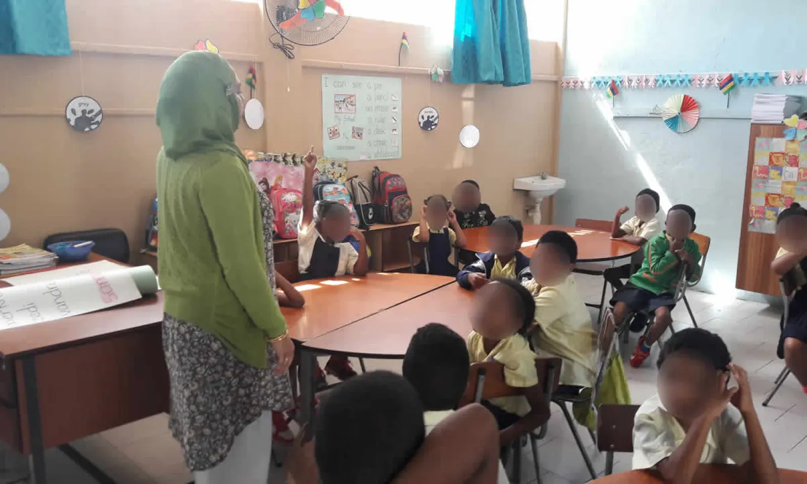 À l’école primaire de Barkly, ils sont 112 écoliers  de Grade 1 à 5 à étudier notre langue maternelle. 