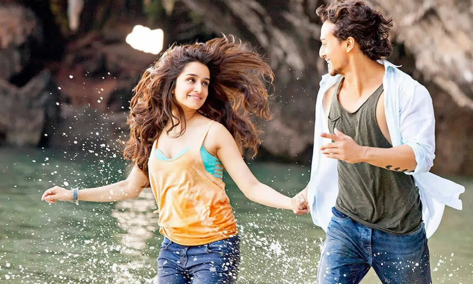 Shraddha Kapoor et Tiger Shroff 