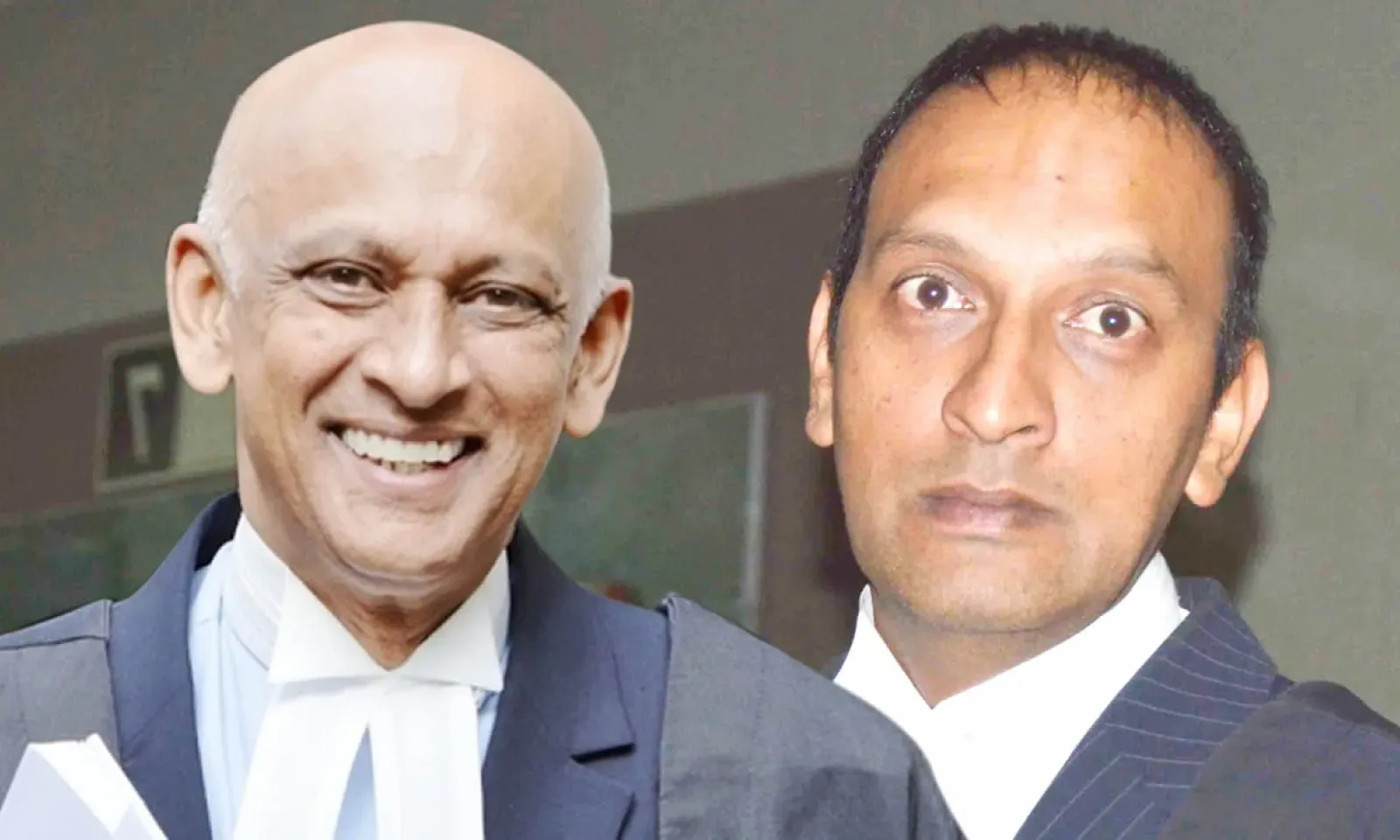 Me Raouf Gulbul et Me Athon Murday.