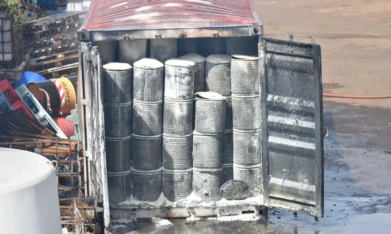 Certains produits chimiques ne doivent pas être stockés au même endroit.