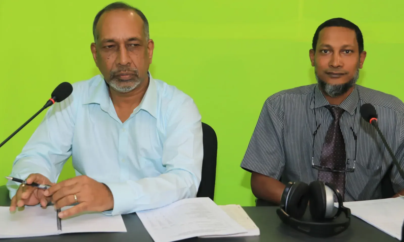 Anand Chummun et Nassib Emrith