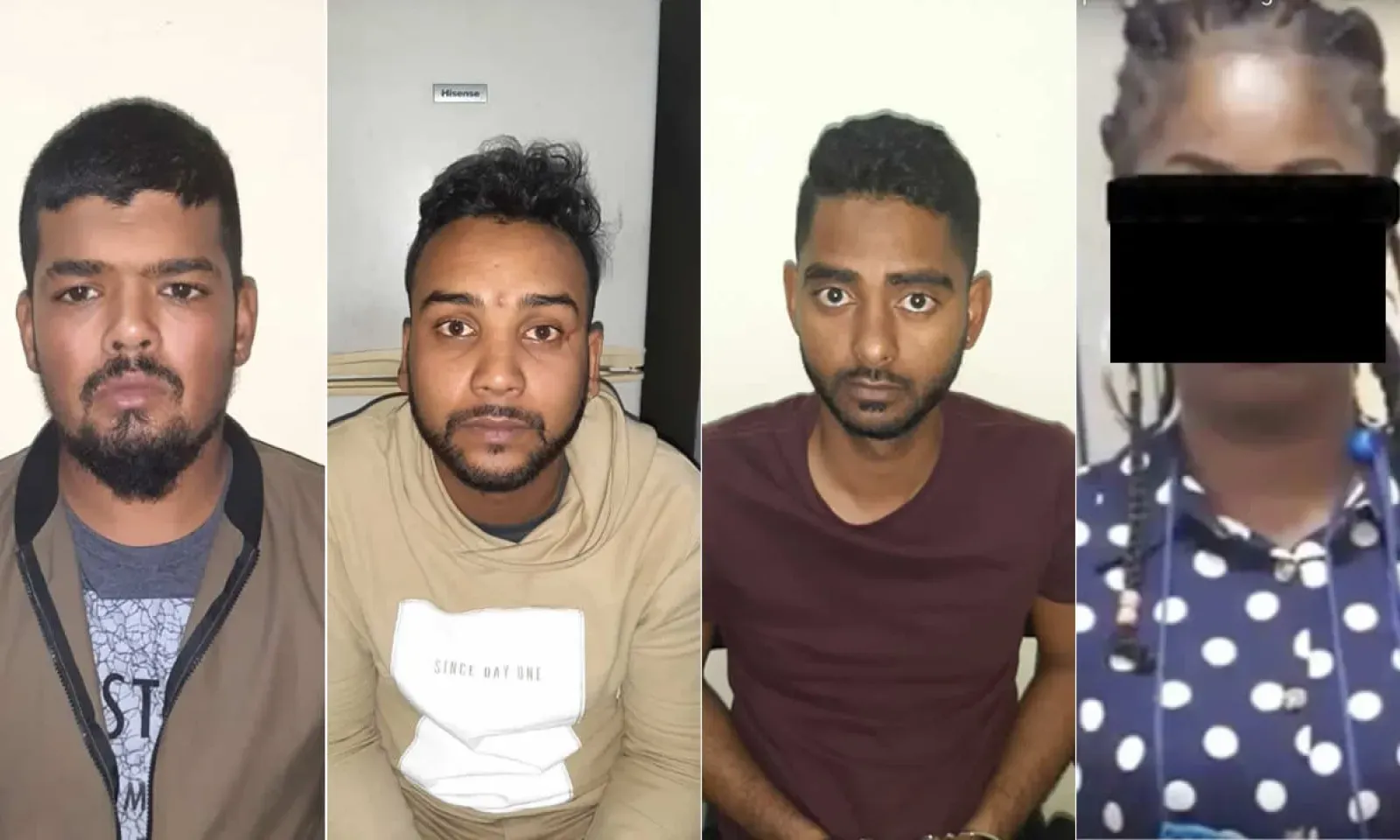 Jean Benoit Rousseau, Noël Timothée Tron, Ratish Seesurun et Fatoumata Souare.