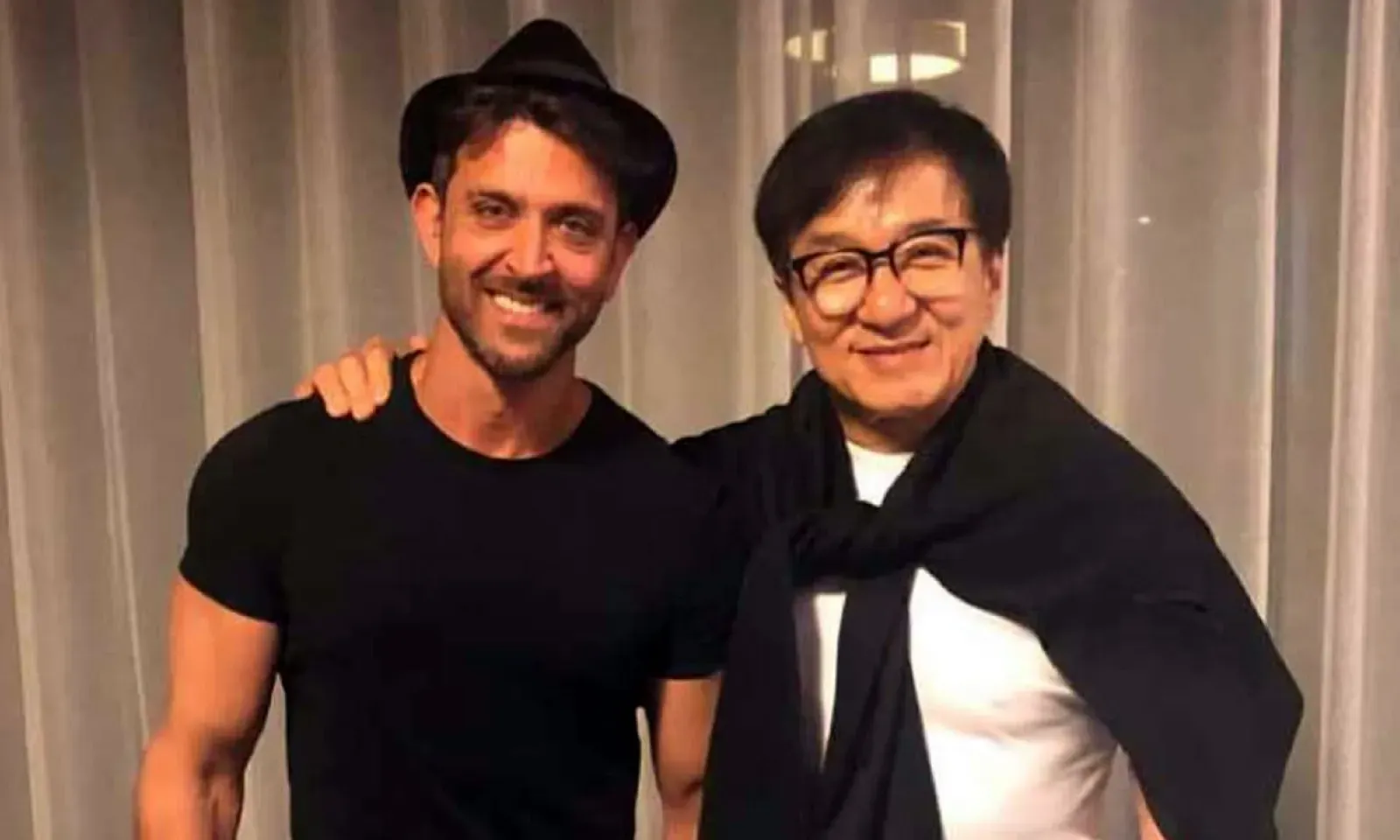 Hrithik Roshan rencontre Jackie Chan en Chine