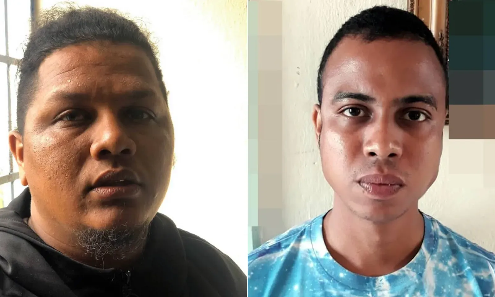 Kersley William John Labonne et Louis Jason Berthelot.