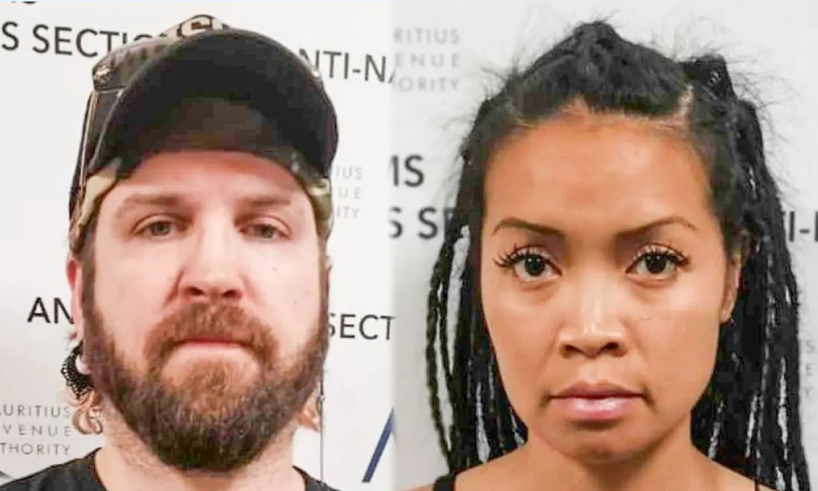 Les deux Américains passeurs de drogue.