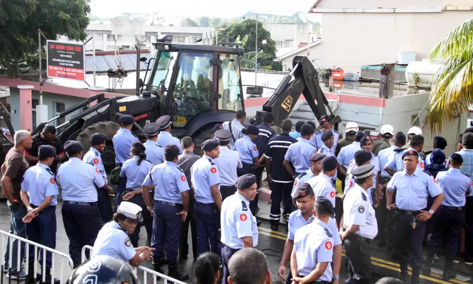 Destructions à La Butte