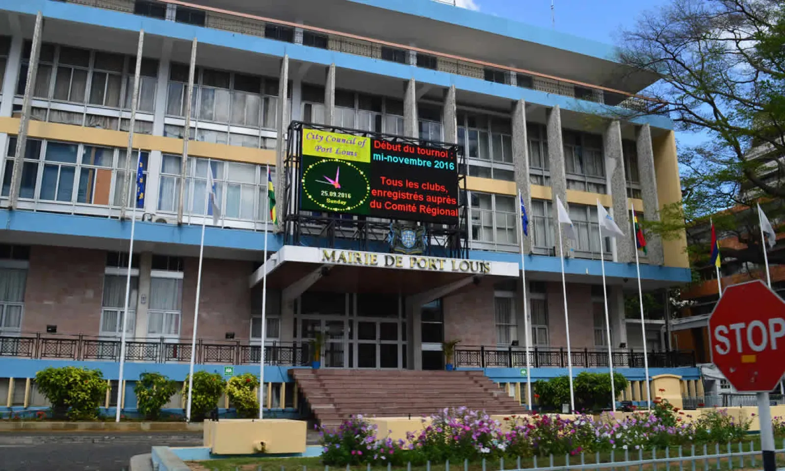 La mairie de Port-Louis