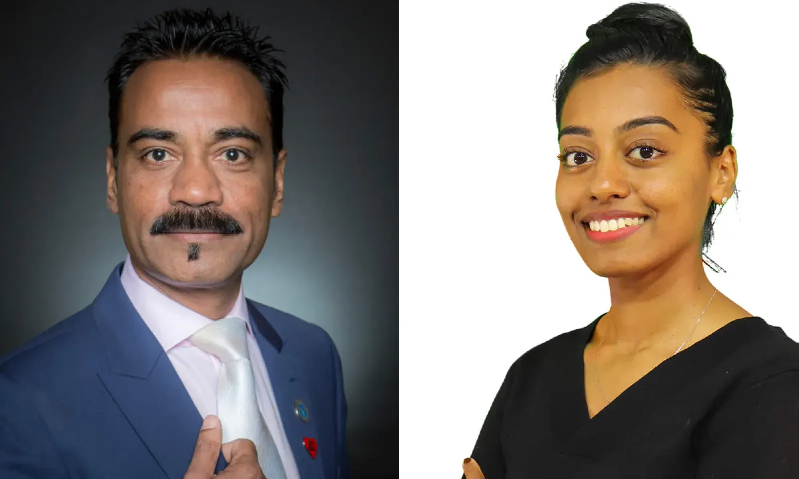 Ravin Papiah et Luvna Papiah