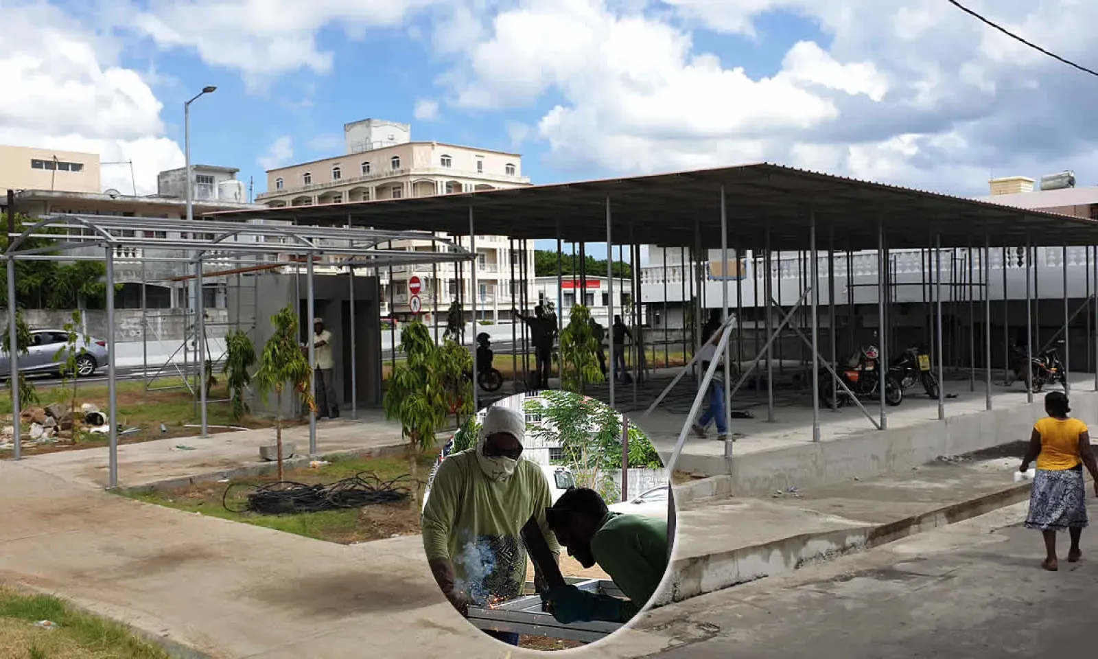 540 marchands ambulants  de Port-Louis