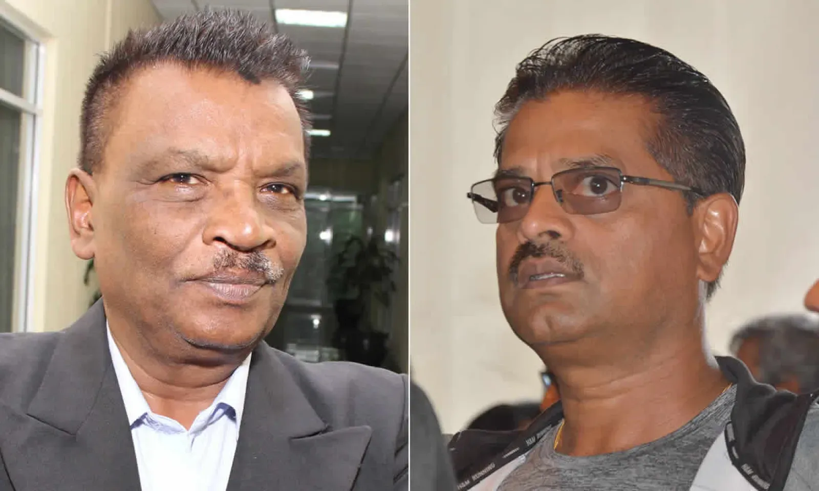 Bissoon Mungroo et Bassoodeo Seetaram