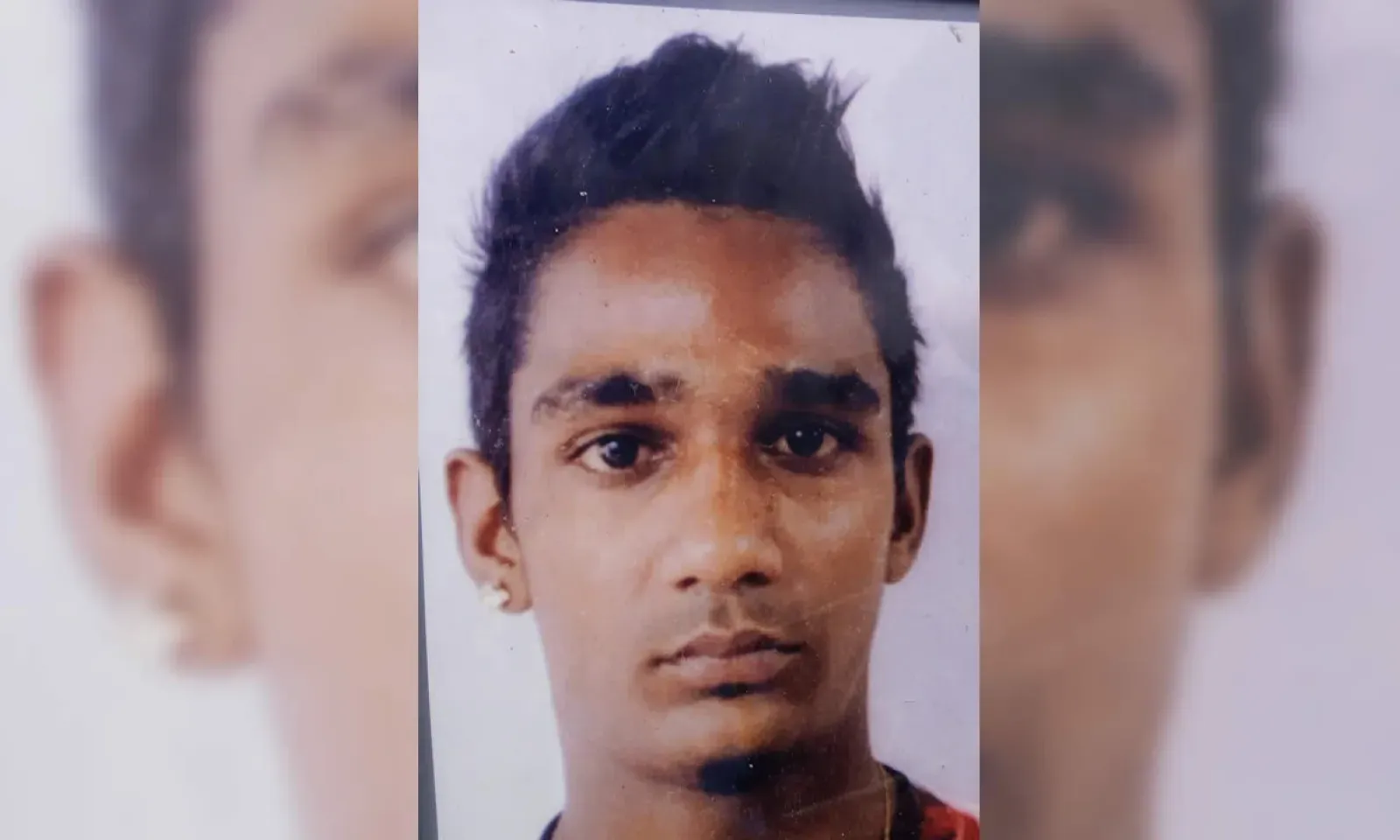 Shakuntala ne se separait jamais de la photo de son défunt fils.