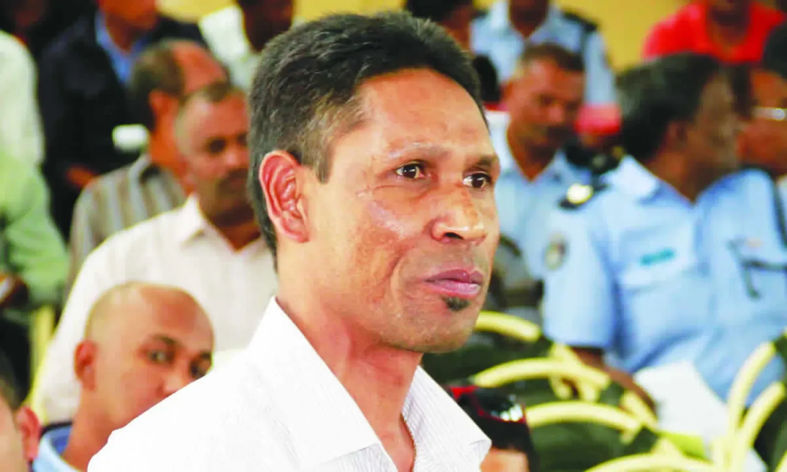 L'inspecteur Jaylall Boojhawon, président de la Police Officers Solidarity Union