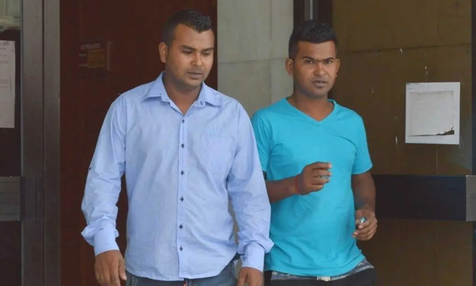 Vikash et Rishi Joypaul.