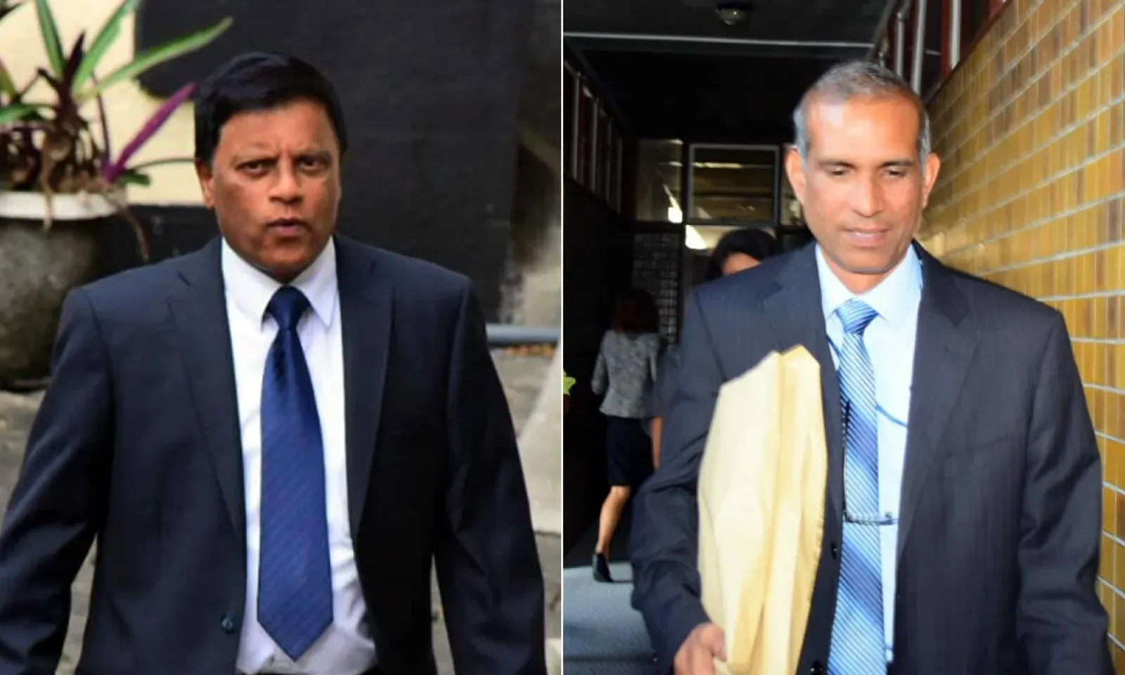 Motichand Seebah et Satyanand Aujeet.