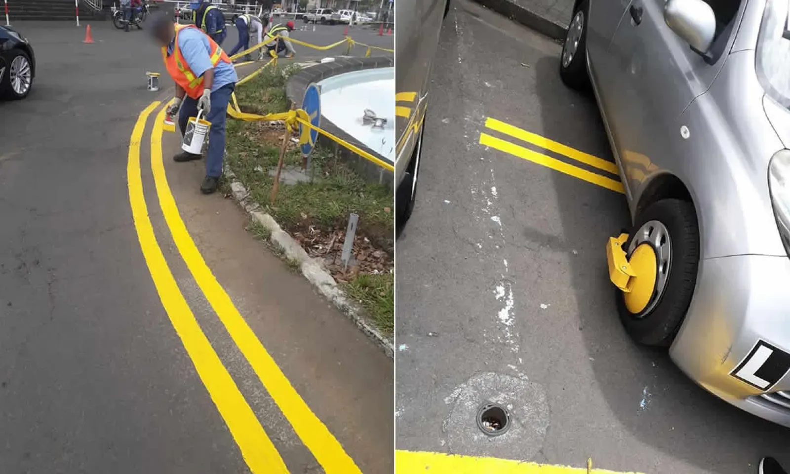 Stationnement sauvage