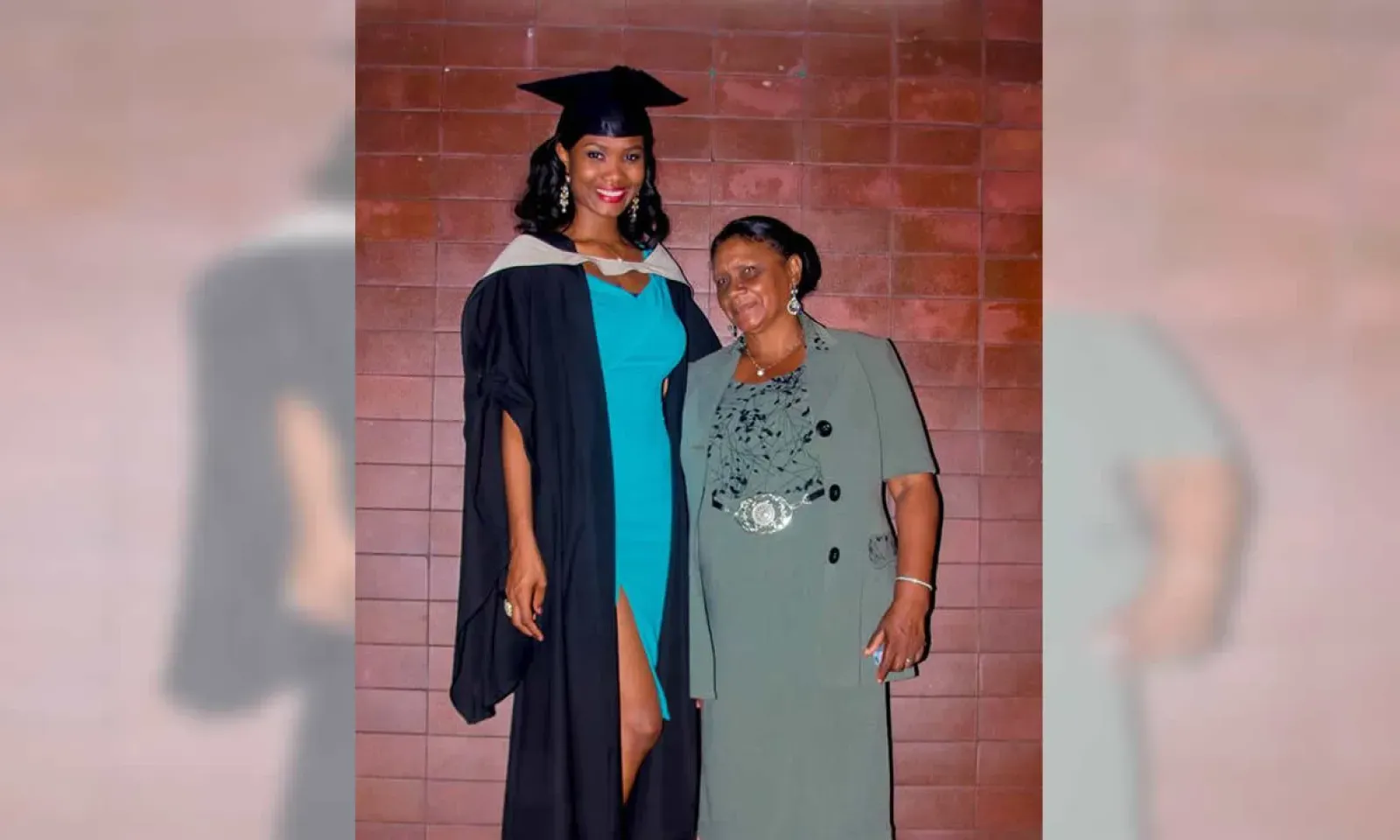 Murielle et sa grand-mère sont très complices.