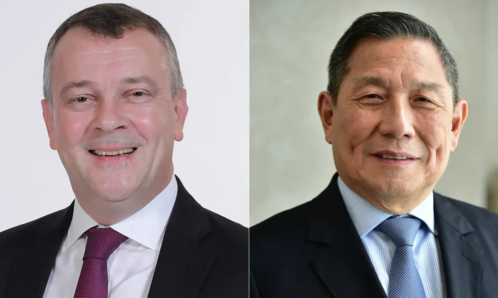 Andrew Bainbridge et Kee Chong Li Kwong Wing.