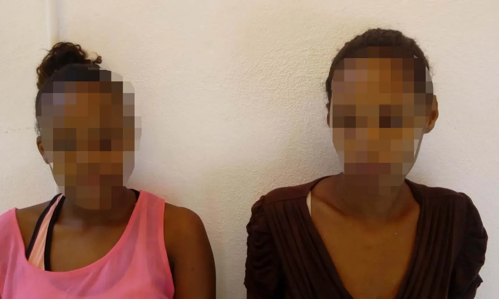 Aurélie et sa mère.