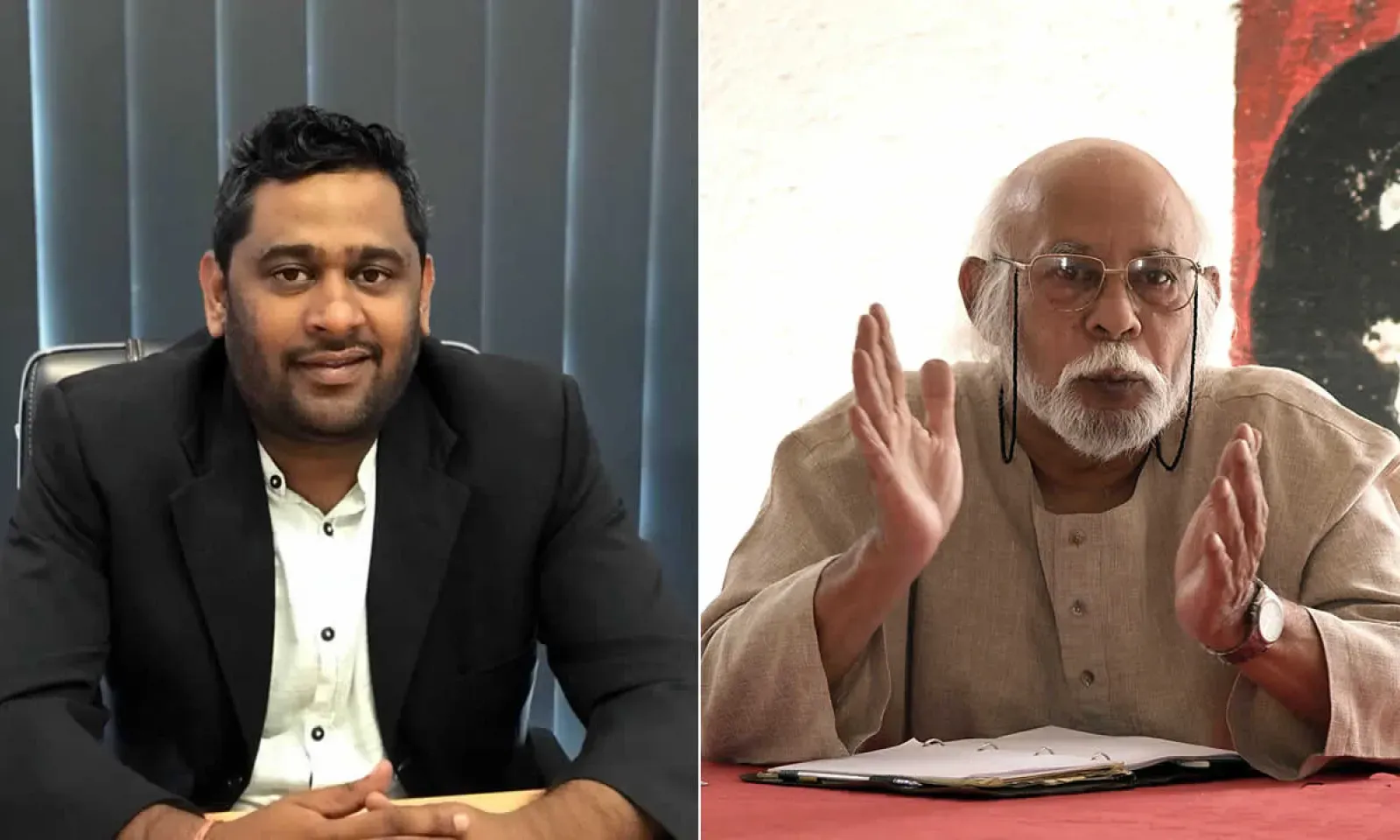 Ganessen Chinnapen et Ram Seegobin.