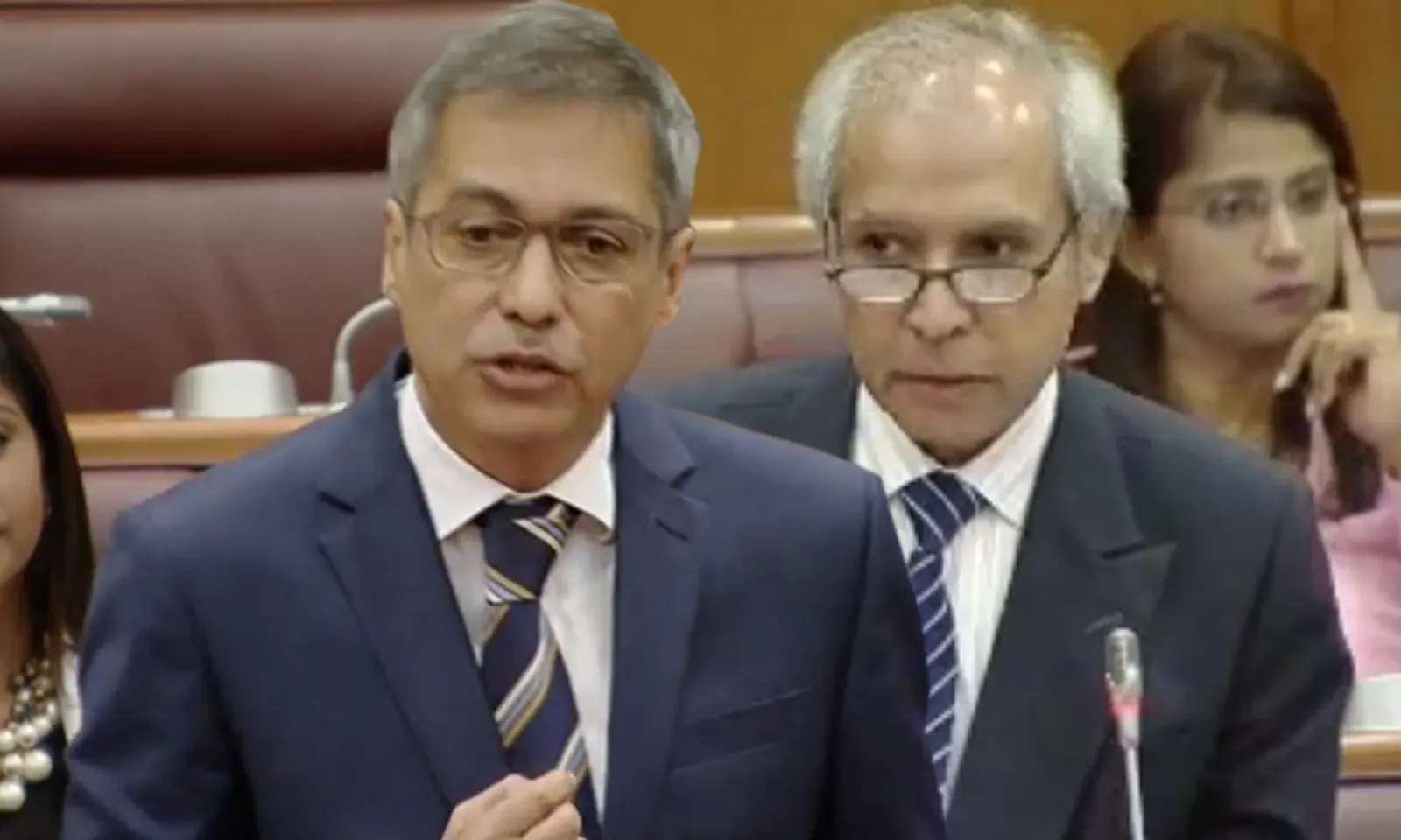 Xavier-Luc Duval et Anwar Husnoo