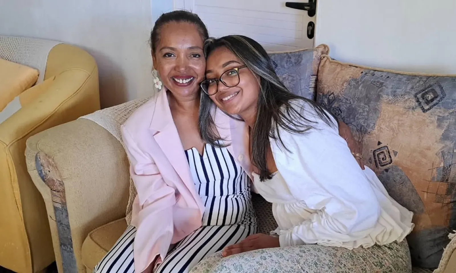 Jade et sa maman Daniella Apollon sont très complices.