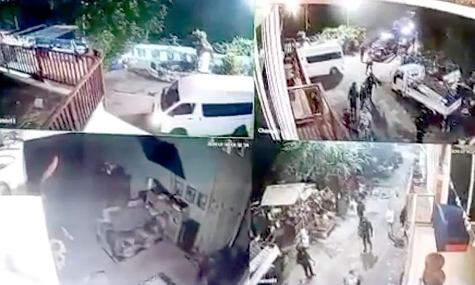 Descente policière musclée  à Résidence Sainte-Claire